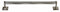 Taymor 24"L Satin Nickel Stainless Steel Towel Bar, Sunglow Collection - 01-940024SN