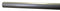 Taymor 60"L x 1"D Satin Nickel Shower Rod - 05-RSN9689