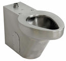 Acorn Stainless Steel, Top, Prison Toilet, Floor, 10 in Rough-In - R2141-T-3