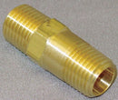 Top Brand Check Valve, 1/4 in, Single, Inline Piston, Brass, MNPT x MNPT - CHK BRS 410-4M4M-F