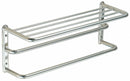 Top Brand 24" Overall Length, 9-1/4" Overall Height, 7-7/8" Overall Depth, Bright, Towel Shelf - 4EEX4
