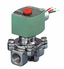 Redhat 3/4" Aluminum Air and Fuel Gas Solenoid Valve, Normally Closed - 8215G030