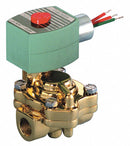 Redhat Steam and Hot Water Solenoid Valve, 2-Way/2-Position Valve Design, Normally Open Valve Configuration - 8220G095