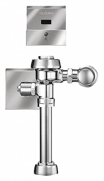 Sloan Exposed, Top Spud, Automatic Flush Valve, For Use With Category Toilets, 1.6 Gallons per Flush - Royal 111 ESS