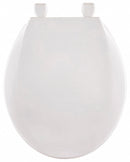 Centoco Round, Standard Toilet Seat Type, Closed Front Type, Includes Cover Yes, White, Lift-Off Hinge - GR1200BP8-001