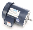 Leeson 3/4 HP 50 Hz Motor,3-Phase,1425 Nameplate RPM,220/380/440 Voltage,Frame 56C - 114894