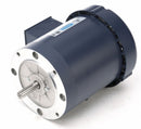 Leeson 3/4 HP 50 Hz Motor,3-Phase,1425 Nameplate RPM,220/380/440 Voltage,Frame 56C - 114894