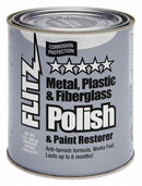 Flitz Metal Restorer, 2 lb. Cleaner Container Size, Non Aerosol Can Cleaner Container Type - CA 03518-6