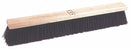 Tough Guy Synthetic Push Broom, 24" Sweep Face - 4KNC4