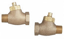 Powers Concealed Straight Check Stop, For Use With Any Shower Valve Without Check Stops - 141-176