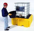 Ultratech IBC Containment Unit, Uncovered, 365 gal Spill Capacity, 8,500 lb - 1157