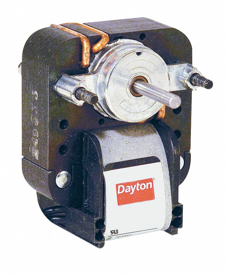 Dayton 1/250 HP C-Frame Motor, Shaded Pole, 3000 RPM, 115 Voltage,Frame Non-Standard - 4M068E