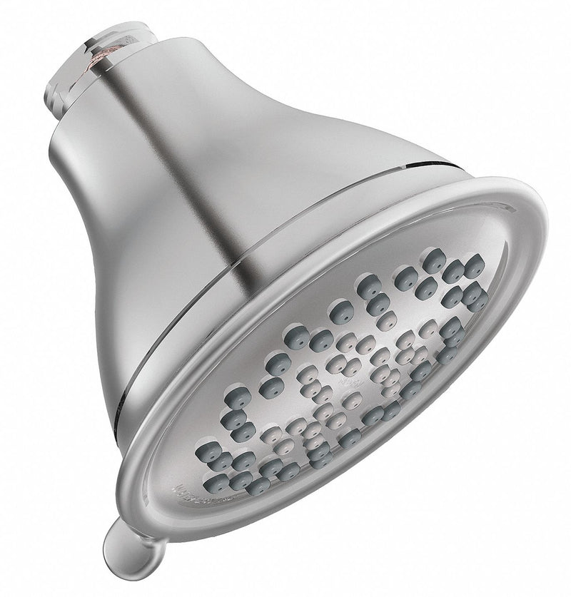 Moen Shower Head, Wall Mounted, Chrome, 1.75 gpm - 3233EP