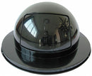 Tough Guy Trash Can Top, Round, Dome with Push Door, 48 gal, Black - 4PGF3