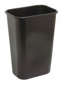 Tough Guy 4PGN8 - D2131 Trash Can Rectangle 10 gal. Blk