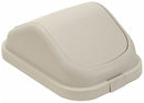Tough Guy Trash Can Top, Rectangular, Swing, 10 1/2 gal, Beige - 4PGP4