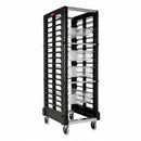 Rubbermaid End-Load Rack, 23 3/4x28 3/4x67 7/8, Black - FG332000BLA
