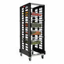 Rubbermaid End-Load Rack, 23 3/4x28 3/4x67 7/8, Black - FG332000BLA