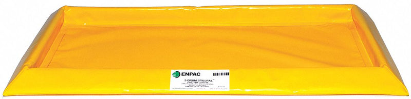 Enpac Spill Containment Pallets, Uncovered, 14 gal Spill Capacity - 5755-YE