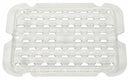 Rubbermaid Polycarbonate Cold Food Pan Drain Tray - FG127P24CLR