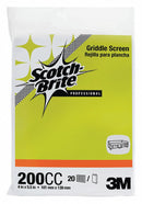 Scotch-Brite 200CC - Screen Pad 4 L x 5-1/2 W Brown PK20