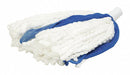 Quickie Quick Change Microfiber Strip Wet Mop Head, White - 941M312