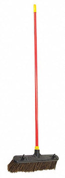 Quickie Natural Push Broom, 18 in Sweep Face - 526