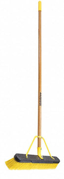 Quickie Synthetic Push Broom, 24 in Sweep Face - 857SUS