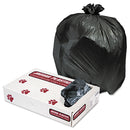 Jaguar Industrial Strength Low-Density Commercial Can Liners, 33 Gal, 0.6 Mil, 33" X 39", Black, 200/Carton - JAGL3339H