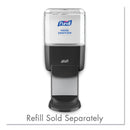 Purell Push-Style Hand Sanitizer Dispenser, 1,200 Ml, 5.25" X 8.56" X 12.13", Graphite - GOJ502401