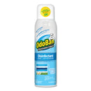 Odoban Ready-To-Use Disinfectant/Fabric & Air Freshener 360 Spray, Fresh Linen, 14 Oz Can, 12/Carton - ODO91070114A12