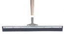 Tough Guy 18"W Straight Foam Rubber Floor Squeegee With Handle, Black - 59JM34