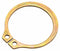 Rotor Clip Standard Retaining Ring, External, 1 11/16 in For Shaft Dia., For Bore Dia. - SH-168ST ZD