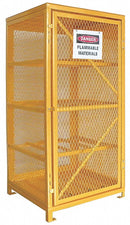 Condor Gas Cylinder Cabinet, 8 Cylinder Capacity, Manual Safety Cabinet Door Type, 65 in Height - 5CHL1