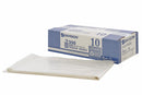 AbilityOne Trash Bag, 10 gal., LLDPE, Flat Pack, Clear, PK 250 - 8105-01-195-8730