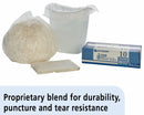AbilityOne Trash Bag, 10 gal., LLDPE, Flat Pack, Clear, PK 250 - 8105-01-195-8730