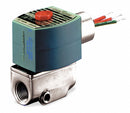 Redhat 1/8" Aluminum Fuel Gas Solenoid Valve with Test Port, Normally Closed - 8040H006