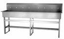 Sani-Lav Sani-Lav, 4, Floor, Stainless Steel, Wash Station - 58F8