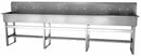 Sani-Lav Sani-Lav, 6, Floor, Stainless Steel, Wash Station - 512F8