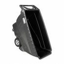 Rubbermaid Black, Low-Maintenance Plastic Tilt Truck, 20.2 cu ft, 1,000 lb Load Capacity - FG101300BLA