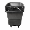 Rubbermaid Black, Low-Maintenance Plastic Tilt Truck, 20.2 cu ft, 1,000 lb Load Capacity - FG101300BLA