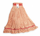 Rubbermaid Side Gate Synthetic String Wet Mop Head, Orange - FGA11306OR00