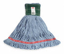 Rubbermaid Side Gate Synthetic String Wet Mop Head, Blue - FGA15206BL00