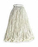 Rubbermaid Clamp Cotton String Wet Mop Head, White - FGF16800WH00