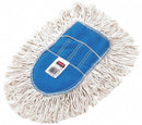 Rubbermaid Cotton, Synthetic Yarn Wedge Dust Mop, Length 4", 1 EA - FGU12000YL00