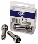 T&S Brass Spindle Parts Kit for Workboard Faucets, Fits Brand T&S Brass, Brass, Chrome Finish - B-12K
