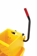Rubbermaid Yellow Polypropylene Mop Bucket and Wringer, 8-3/4 gal. - FG758088YEL
