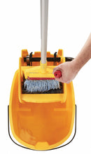 Rubbermaid Yellow Polypropylene Mop Bucket and Wringer, 8-3/4 gal. - FG758088YEL