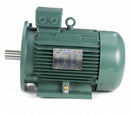 Leeson 10 HP Premium Efficiency Metric Motor,3-Phase,1765 Nameplate RPM,230/460 Voltage,Frame DF132MD - 193346.6