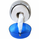Georgia-Pacific Toilet Paper Dispenser, SofPull(R), Blue, Center Pull, (1) Roll Dispenser Capacity, Plastic - 56500